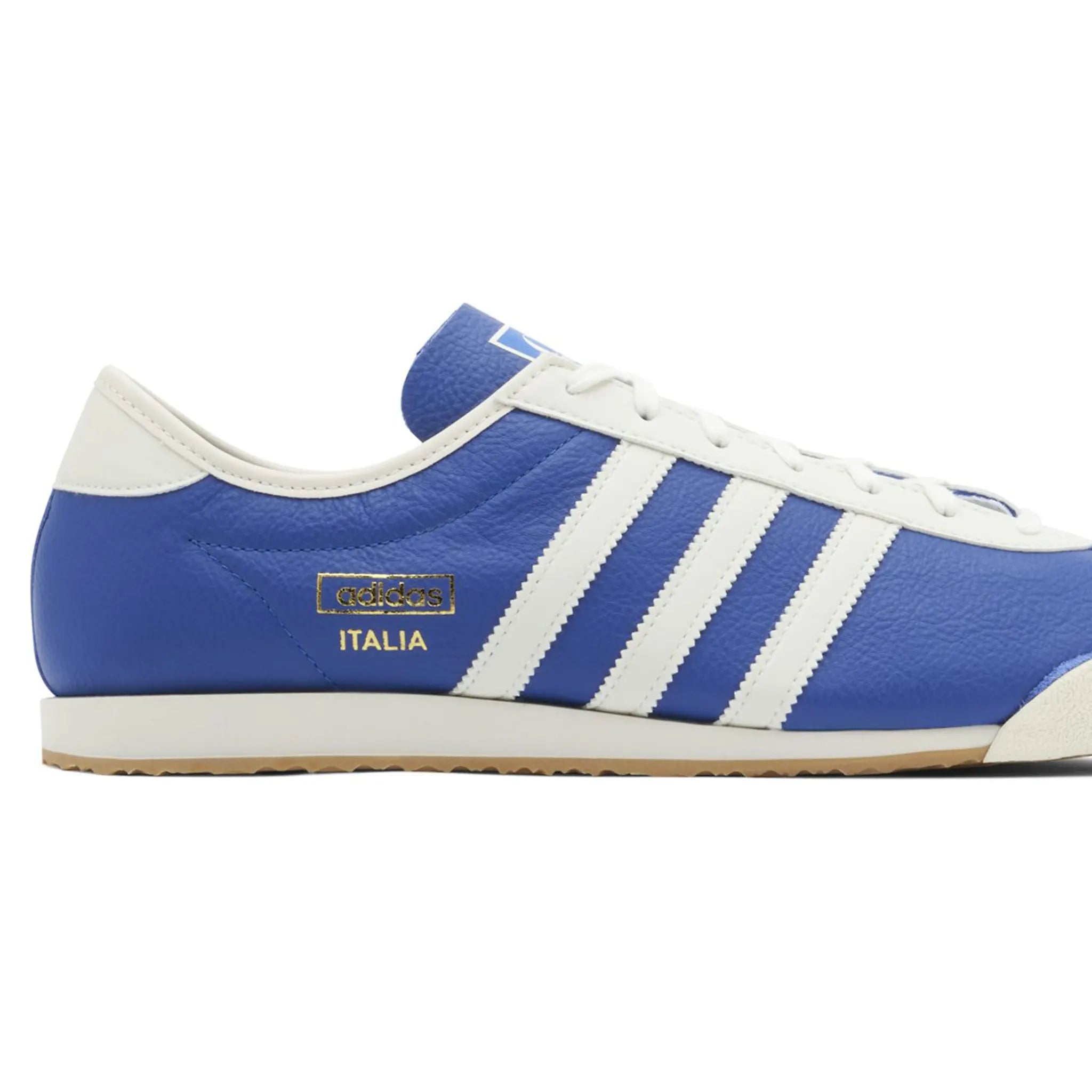 Detail view of CP Company x Adidas Italia Spezial Collegiate Royal IH3307